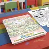 10 hojas/paquete de pósters para colorear, nuevo tema transfronterizo de búsqueda de huevos de Pascua, divertidas pinturas decorativas de graffiti dibujadas a mano