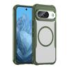 Adequado para Capa de Celular Google Pixel 9 Padrão Fibra de Carbono Borda Macia Semitransparente Capa de Celular Magnética Google Pixel 9