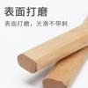 Ft Barra de Colgar Ropa de Madera Palo de Madera Cinnamomum Armario de Ropa de Madera Maciza Asiento Brida de Paso para Ropa Barra Cruzada para Colgar Ropa Barra de Colgar Ropa Fija