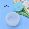 Venda Quente Transfronteiriça Série de Natal Sino Redondo Meias Velho em Relevo Aromaterapia Gesso Vela Decoração Molde de Silicone