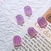 Nuevos Accesorios para Uñas Serie Helados de Verano: Paletas de Hielo Coloridas con Degradado, Palitos Pequeños de Hielo, Uñas Portátiles, Pinzas para el Cabello, Accesorios de Resina