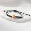 Pulsera Trenzada de Cuerda de Cera Estilo Chino de Panda de Moda, Lindo Dibujo Animado de Totoro, Pareja Estudiante, Joyería de Panda para Zona Turística, Suministro al por Mayor