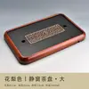 Bandeja de té de melamina imitación piedra negro oro al por mayor, Mesa de té color palo de rosa, Bandeja simple estilo chino para uso doméstico, Bandeja de té seca con almacenamiento de agua y drenaje