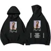 Rielles B Gira Mundial 2025 Sudadera con Capucha Estrella Nueva Manga Larga Invierno para Hombre/Mujer Sudadera con Capucha Moda Hip-Hop