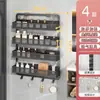 Estante de Almacenamiento para Baño Ultradelgado Montado en Pared para Cuidado de la Piel y Cosméticos, Adecuado para Espacios Estrechos Detrás de la Puerta
