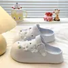 Sandalias Birkenstock perforadas de EVA de verano de alta gama versátiles para exteriores casuales cómodas no sofocantes zapatillas de punta cerrada mujer
