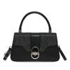Bolsa de Ombro Feminina Nova Estilo Coreano, Bolsa de Axila com Design Personalizado, Bolsa Pequena Quadrada Niche Feminina de Alto Nível em PU para Moda