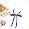 Estilo japonês tie- free corda menina estudante fita colar flor libélula colarinho flor jk acessórios uniformes em estoque atacado