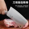 Faca para Cortar Ossos Doméstica Faca para Cortar Ossos Espessada Faca para Cortar Ossos Pesada Grande Faca de Cozinha para Ossos com Protuberância Autêntica de Yangjiang