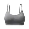 Sujetador Deportivo Ajustable Todo en Uno con Copa Fija, Push-Up, Alta Elasticidad, Cómodo, Transpirable, Casual Yoga Ropa Interior Tallas Grandes