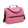 Bolso cruzado catiónico para lonchera, gran capacidad, bolsa de hielo, simple, papel de aluminio grueso, bolsa térmica para lonchera, bolsa bento