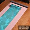 Tapete de Chá Brocado Novo Chinês Impermeável Tecido para Mesa de Chá Caminho de Mesa Zen Luxo Leve Jacquard Sofisticado Tapete de Chá Longo Toalha de Mesa para Chá