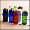 Botella de tapa de aluminio blanca 500ml, botella de tapa metálica para cebo de pesca, botella de detergente para ropa, botella de desmaquillante 500ML, botella de hidrosol azul