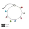 Collar con Colgante Pequeño de Cristal Transfronterizo, Accesorios para Joyería, Pulsera para Mujer, Sensación de Lujo Ligero de Gama Alta, Venta al por Mayor