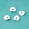 Accesorios de Plata Pura 999 Plata Esterlina, Colgantes de Forma Irregular, Cuentas de Estilo Antiguo, Cuentas de Barril, Anillos Corredizos, Pulseras DIY