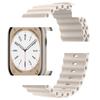 Adecuado para Apple iWatch Correa de Reloj de Décima Segunda Generación Correa de Silicona Oceánica de Apple S8910Ultra4/Se3