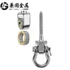 Gancho de balanceo de alta resistencia de acero inoxidable 304, Bola redonda de acero inoxidable Desmontable Silla hamaca Saco de arena Accesorios de hardware