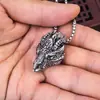 2025 Venda Quente Transfronteiriça Comércio Exterior Moda Personalizada Série Animal Pingente em Forma de Dragão Colar de Aço Inoxidável com Boa Textura