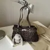 Moda Otoño Invierno Versátil Bolso Femenino Bajo el Brazo Simple de Moda Tendencia Bolso de Hombro Único Mate para Oficina y Viajes