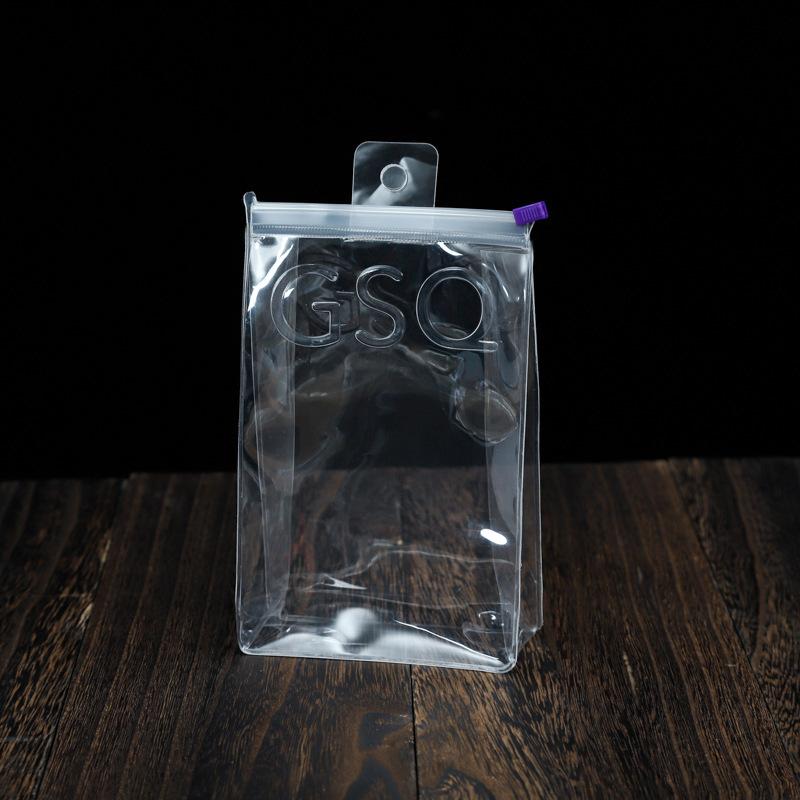 塑料透明EVA化妆品拉链袋 eva洗发水沐浴露包装袋 eva