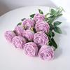 51cm rosa real única móveis transfronteiriços sala de estar modelagem floral simulação rosa única