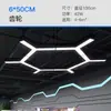 Lámpara de Araña de Tira en Forma de Y Oficina Gimnasio Sala de Juegos Supermercado Tienda Estilo Comercial Industrial Iluminación Estilo Industrial