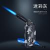 HL263 encendedor creativo multiángulo para exteriores, mini portátil, de rociador, inflable, de llama azul, directo, a prueba de viento