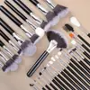 Conjunto de Pincéis de Maquiagem com 40 Peças da Fábrica Original: Pincel para Base, Pincel para Pó, Pincel para Blush, Pincel para Sombra, Cerdas Macias Ferramentas Profissionais de Maquiagem