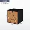 Gabinete de Celosía de Madera Maciza, Estantería Kalek Estilo Antiguo, Estante de Almacenamiento de Pie, Estantería y Gabinete de Almacenamiento de Ocho Compartimentos Integrados para Jardín de Infancia