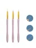 Paquete de 3 Bolígrafos de Dibujo de Línea de Colores, Bolígrafos de Pintura, Bolígrafos de Flores, Bolígrafos para Dibujar y Delinear, Herramientas de Bolígrafo para Arte en Uñas