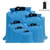 Bolsa impermeable multifuncional portátil para exteriores de 6 piezas para rafting de río, bolsa de almacenamiento impermeable, bolsa de acabado, bolsa de secado, lugar
