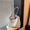 Bolso de Hombro o Axila de Gran Capacidad Color Sólido para Viajes Diarios para Mujer 2026 Verano Nuevo Bolso Tote de Moda Bolso Cruzado Casual