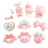 Accesorios de Resina con Clip Bb Charms para Zapatos Clog Niños Sanrio Accesorios DIY Lote de Pasadores Lotso Materiales para Manualidades de Dibujos Animados