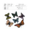 Simulación sólida Araña Naruto ciempiés modelo de insecto juguete para niños mariposa abeja animal decoración bandeja de arena
