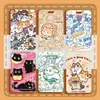Muppet Gato Naranja Dui Le Gato Set de Tarjetas Tarjeta de Comida Estudiantil Tarjeta de Campus Tarjeta de Autobús Cachorro Lindo Corgi Set de Tarjetas de Identificación