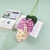 Simulación hortensia paniculata única boda salón de bodas decoración floral suave camino alto guía flor decorativa exhibición para el hogar comercio exterior
