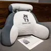Capivara Doninha Látex Seda de Gelo Suporte Lombar Verão Proteção da Cintura ao Lado da Cama Almofada para Cadeira de Escritório com Encosto Grande Almofada de Sofá