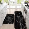 Alfombra de Cocina Temu para Dropshipping Transfronterizo, Antideslizante, Resistente al Aceite, Limpiable con Paño, Tapete de Piso de Secado Rápido, Impermeable para Baño, Resistente a Manchas, Felpudo sin Lavado