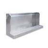Orinal de Acero Inoxidable, Orinal de Pie Anti-Olor, Orinal de Pared, Baño Público Escolar