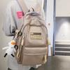 Mochila estilo ins para niñas, mochila escolar para estudiantes de secundaria, universitarias, estudiantes de secundaria, mochila transfronteriza de gran capacidad para hombres.