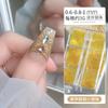 Uñas de arte rojo de internet mini bola de acero mixta 6 cajas oro y plata caviar diy joyería para uñas cadena de cuentas al por mayor
