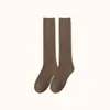Calcetines de rizo para mujer otoño e invierno engrosados con forro polar hasta la pantorrilla calcetines de presión delgados de rizo calcetines cálidos de invierno