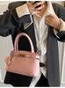 Bolso de Mano Color Sólido de Diseño de Nicho Estilo Coreano Transfronterizo 2026 Nuevo Bolso Cruzado Casual de Moda Bolso de Hombro de Tendencia