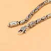 Nova pulseira de segurança masculina banhada a prata com padrão, pulseira de joia personalizada para casais, pulseira de joia transfronteiriça estilo japonês e coreano
