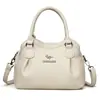 Comércio Exterior Transfronteiriço Outono 2026 Bolsa de Mão Feminina Bolsa Tote para Mães de Meia-Idade, Bolsa de Ombro e Transversal Plissada de Luxo Leve para Mulheres
