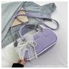 Bolso de mano cruzado para mujer, estilo bolos, estilo moderno, sencillo, tipo almohada, de gran capacidad, para desplazamientos diarios, 2025