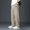 Pantalones rectos de estilo japonés para hombre, otoño e invierno, nuevos pantalones largos deportivos casuales y holgados, pantalones occidentales, pantalones de pierna ancha para hombre al por mayor