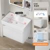 Baño Tamaño Pequeño Gabinete de Baño Balcón Cerámica Lavabo Todo en Uno Espacio Aluminio Espacial Mesa de Lavado Espacio Pequeño Mini Mesa de Lavado