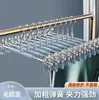 Percha para Pantalones con Recubrimiento Nano para Uso Doméstico, No Deja Marcas, Antideslizante, Fuerza de Sujeción Fuerte, Tendedero de Acero Inoxidable, Resistente a la Corrosión, Resistente al Viento, Doble Uso para Húmedo y Seco