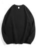 Sudadera de Terciopelo de Nuevo Estilo Otoño e Invierno para Hombre y Mujer, Top de Manga Larga con Cuello Redondo, Talla Grande Estilo Coreano Holgado Largo t Chaqueta